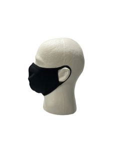 Zanduco Antibacterial Washable Cotton Face Mask - Black - 10/Pack