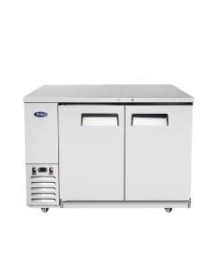 Atosa MBB48GR 48" Solid 2 Door Back Bar Refrigerator