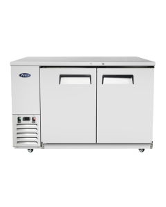 Atosa MBB59GR 58" Solid Two Door Back Bar Refrigerator