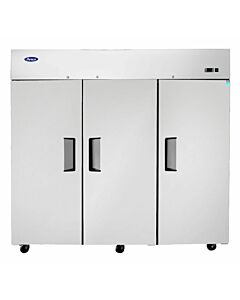 Atosa MBF8003GR 78" Top Mount Three Solid Door Freezer