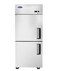 Atosa MBF8010GRL 29" Top Mount Two Divided Door Refrigerator - Left Hinged