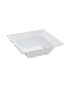 GET ML-245-W Siciliano™3.8 qt. (4.1 qt. Rim-Full), 12" Square Bowl, 4" Deep - 3/case