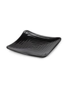 GET ML-63-BK Milano™ 10.25" Square Plate - 12/case