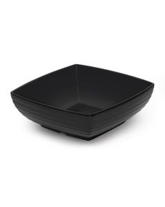 GET ML-67-BK Milano™ 2.5 qt. (2.5 qt. Rim-Full), 9" Square Bowl, 2.75" Deep - 12/case