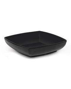 GET ML-69-BK Milano™ 4 qt. (4.5 qt. Rim-Full), 11.75" Square Bowl, 3" Deep - 6/case