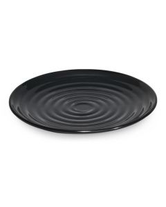GET ML-84-BK Milano™ 15" Round Plate - 6/case