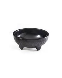 GET MOJ-801-BK Viva Mexico™ 4 oz., 4" Molcajete Bowl, 1.5" Deep - 12/case