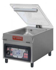 Omcan Turbovac Table Top Vacuum Packaging Machine with 11" Seal Bar - 8M³