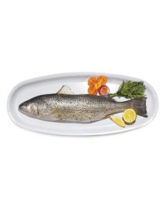 GET OP-2410-W Sonoma™ 24" x 10.25" Oval Platter - 6/case