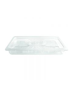 Omcan Full-Size Clear Polycarbonate Food Pan – 2 ½" Deep
