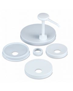 San Jamar Economy Pump & Pump Kit, White P7310