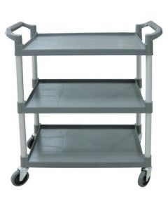 Omcan 31" x 20" Gray Bussing Utility Cart