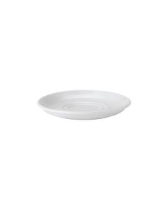 Tableware Solutions Pure White- Double Well Saucer, 6" 15 cm, 36 / case pack PW E80015