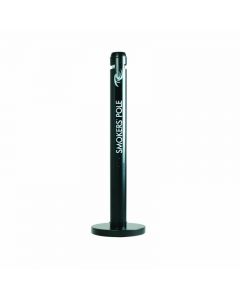 Rubbermaid Smoker's Pole - Black - FGR1BK