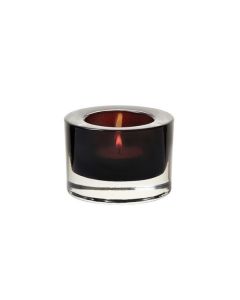 Tableware Solutions Glass Dining- Heavy Base Candle Holder - Black, 12ea / case pack GD CLT01XL-BLA00