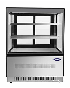 Atosa RDCS-35 Floor Model Refrigerated Display Square - 10.9 Cu Ft