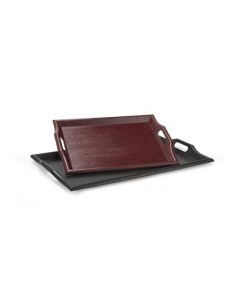 GET RST-2517-1 25" x 16" Plastic Room Service Tray - 6/case