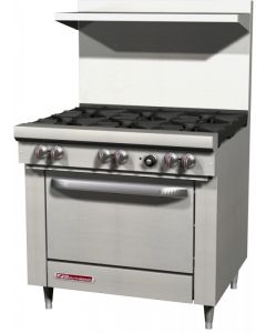 Southbend S36D S-Series Range 6 Burners, Natural Gas