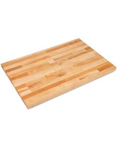 Bakers Table Top,Style"SC" Non-Rev 48"X24"X1-3/4" Penetrating Oil Finish SC002-O
