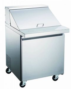 Zanduco 28" Mega Refrigerated Prep Table 5.7 cu. ft.