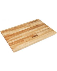 Bakers Table Top, Style"SCT" Non-Rev 60"X30"X1-1/2" Penetrating Oil Finish SCT012-O