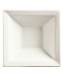 World Tableware - Slate 9" - 16oz Square Soup Rim Deep Bowl,12 / case SL-13