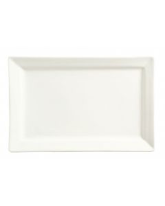 World Tableware - Slate 12" x 8" Rectangular Platter, 12 / case SL-26