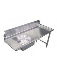 Zanduco 60"  Right Side Soiled Dish Table with Sink