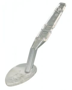 Cambro SPO11CW135 Perforated Deli Spoon 11 - Clear 15/8Oz