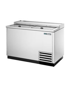 True TD-50-18-S 50" Stainless Steel Horizontal Bottle Cooler
