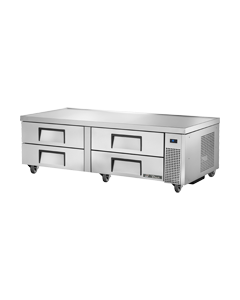 True TRCB-72 72" Four Drawer Refrigerated Chef Base