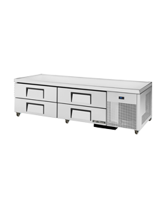 True TRCB-79 79" Four Drawer Refrigerated Chef Base