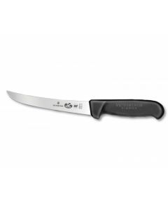 Victorinox 6" Stiff Blade Boning Knife, Curved Wide Blade 40610