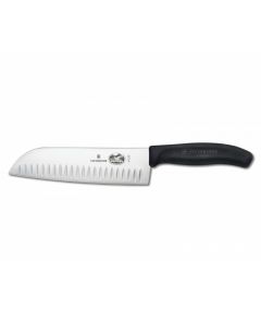 Victorinox 7" Santoku Knife, Granton Edge 41529