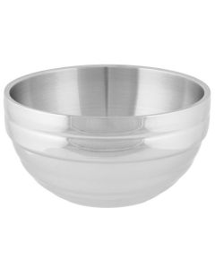 Vollrath 3.4 QT Beehive Style Double-Wall Serving Bowl 46591