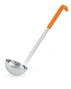 Vollrath 8 oz Ladle with Color-Coded Kool-Touch Handle - orange 4980865