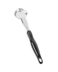 Vollrath 2 oz One Piece Heavy-Duty Spoodle -Black Handle Oval Bowl 6422220