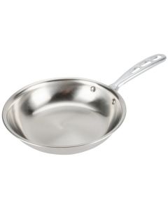 Vollrath 7" Tribute 3-Ply Fry Pan with Natural Finish - TriVent Plated Handle 69207