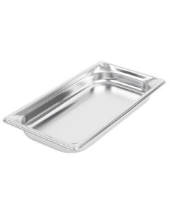 Vollrath 1/3 Size Super Pan 3 Stainless Steel 1.5" D 90312