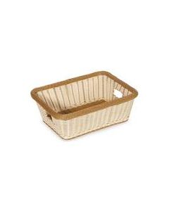 GET WB-1515-TT 18.5" x 13.5" Rectangular Basket, 6.75" Deep - 6/pack