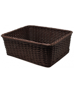 Zanduco 15" X 18" Rectangular Rattan Basket