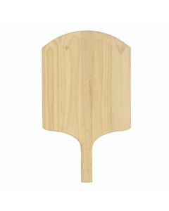 Omcan 14" x 16" Wooden Pizza Peel Overall Length 24"