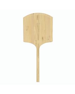 Omcan 18" x 18" Wooden Pizza Peel Overall Length 42"