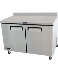 EFI CWDR2-48VC 48.2" Worktop Refrigerator with Two Doors - 13.4 Cu. Ft.