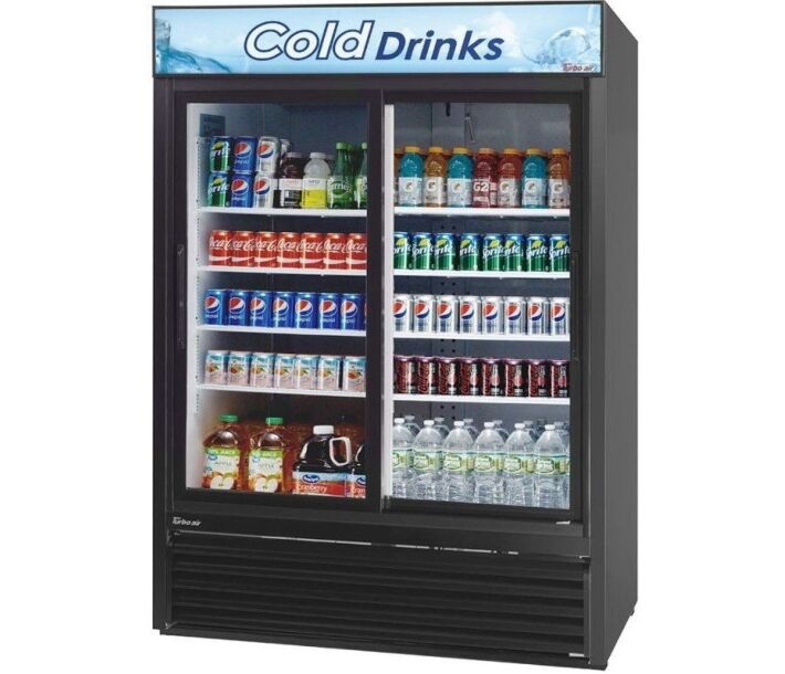 Turbo Air TGM-48RB-N 56" Glass Two Door Merchandiser - CA