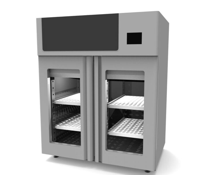 Omcan Affinacheese 132 lb. Cheese Drying Cabinet with ClimaTouch and Fumotic - 220V, STGPNSTF6 - USA