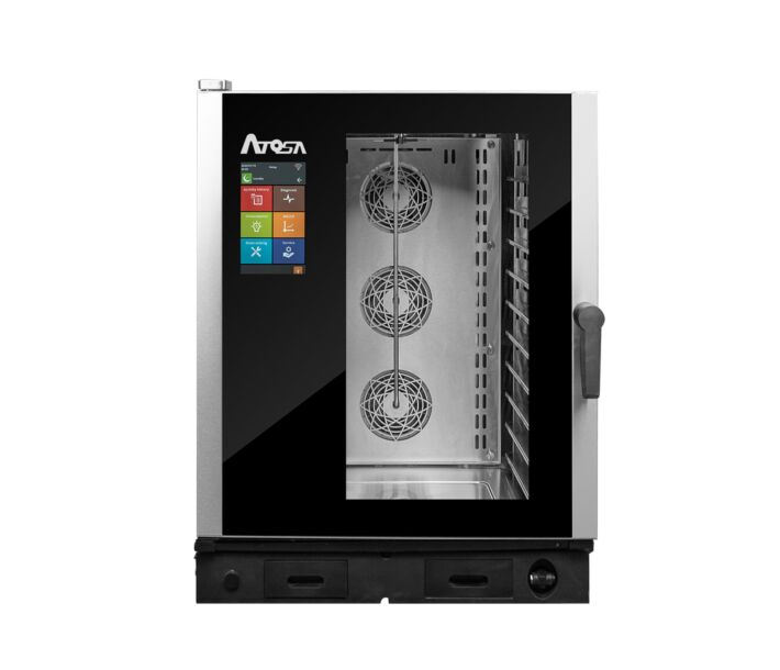 Atosa AEC-1021E 10 Full-Size Pan Smart Touch Electric Combi Oven - 208/240V, 3 Phase - CA