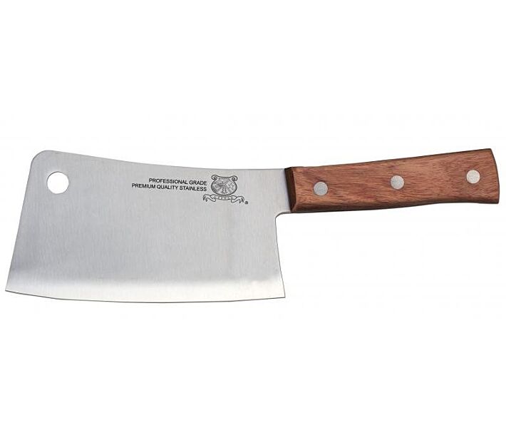 Omcan 6" Cleaver, Wood Handle - CA
