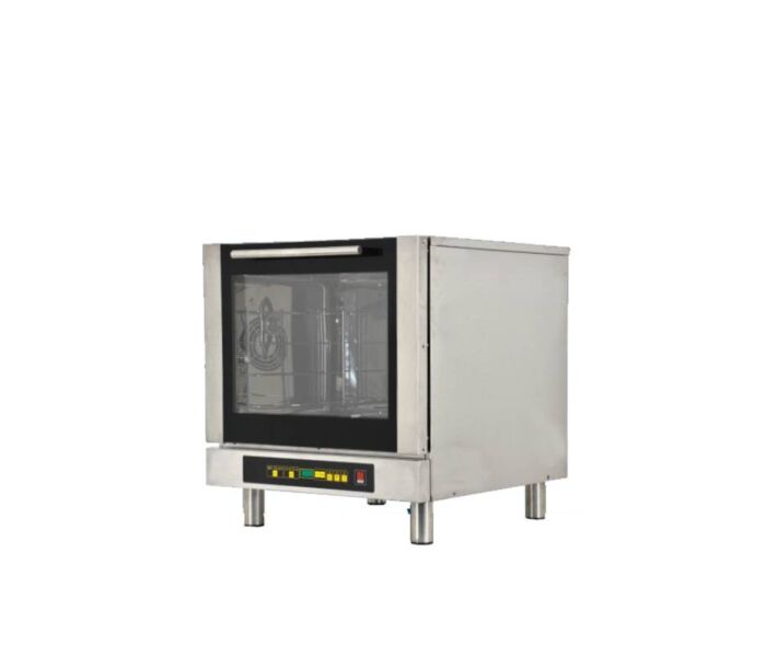Omcan EKFA412DUD Countertop Electric Convection Oven - Half Size 4 Shelves Capacity - 208V-240V 2.9kW - CA