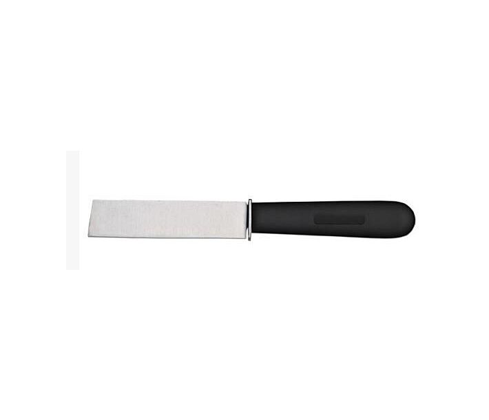 Omcan 4.5" Cut Off Knife With Guard, Black, Greban - USA